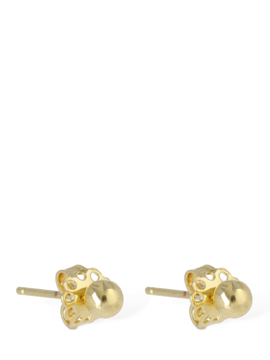 Federica Tosi: Allison small stud earrings - Gold - women_0 | Luisa Via Roma