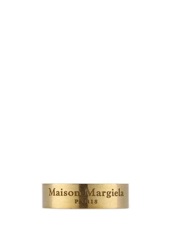 Maison Margiela: Maison Margiela中号戒指 - 金色 - women_1 | Luisa Via Roma