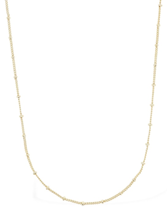 Federica Tosi: Lace Camille chain necklace - Gold - women_1 | Luisa Via Roma