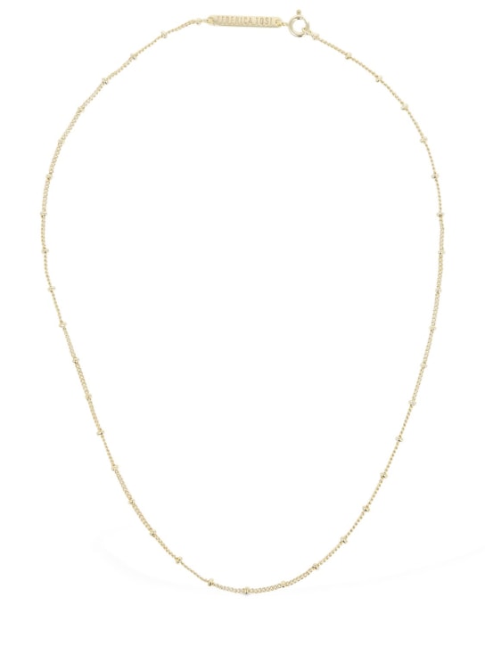 Federica Tosi: Lace Camille chain necklace - Gold - women_0 | Luisa Via Roma