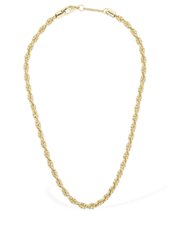 Federica Tosi: Lace Grace chain necklace - Gold - women_0 | Luisa Via Roma