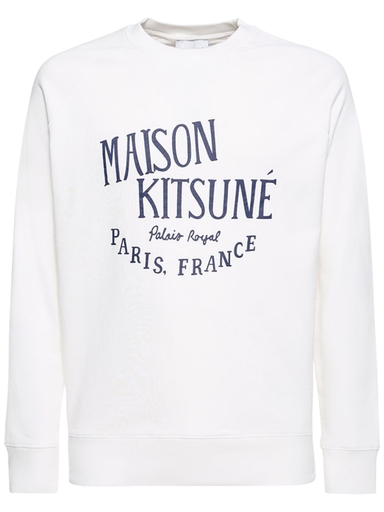 Maison Kitsuné: Palais Royal classic sweatshirt - men_0 | Luisa Via Roma