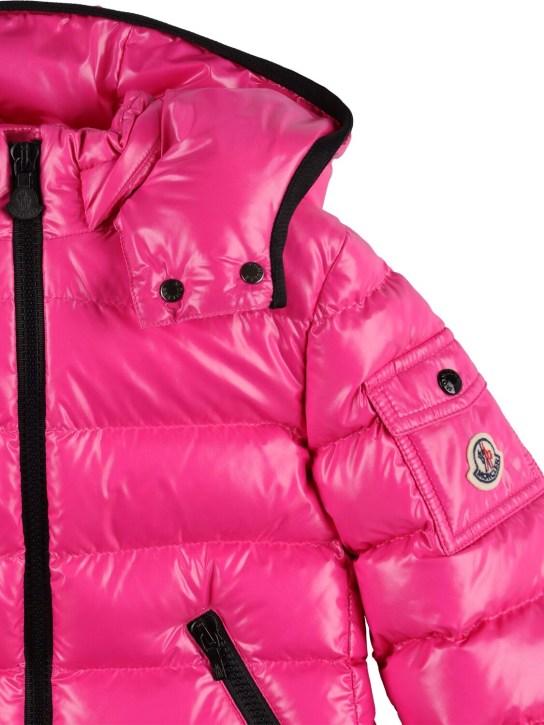 Moncler: Bady 다운 재킷 - 다크 핑크 - kids-girls_1 | Luisa Via Roma