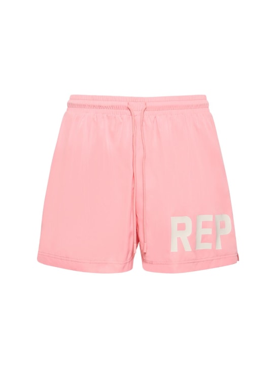 Represent: Represent swim shorts - Flamingo Pink - men_0 | Luisa Via Roma