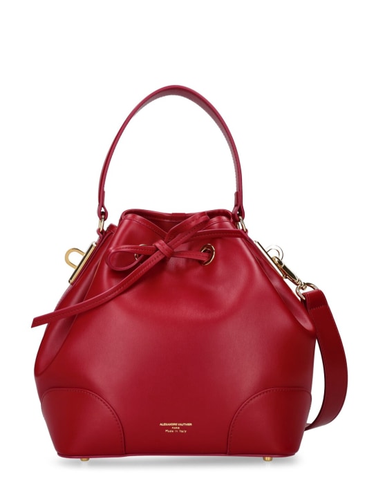 Alexandre Vauthier: Medium nappa leather top handle bag - Lampone - women_0 | Luisa Via Roma