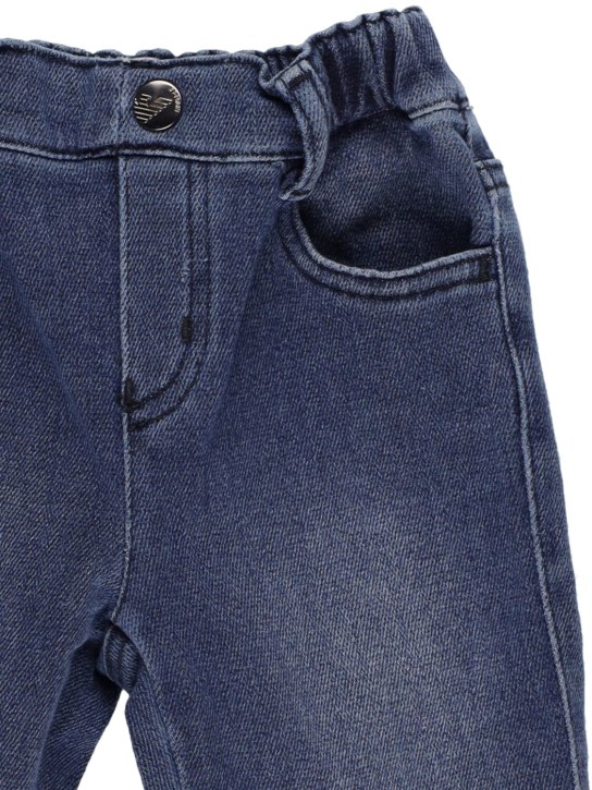 Emporio Armani: Slim stretch denim jeans - Denim - kids-boys_1 | Luisa Via Roma
