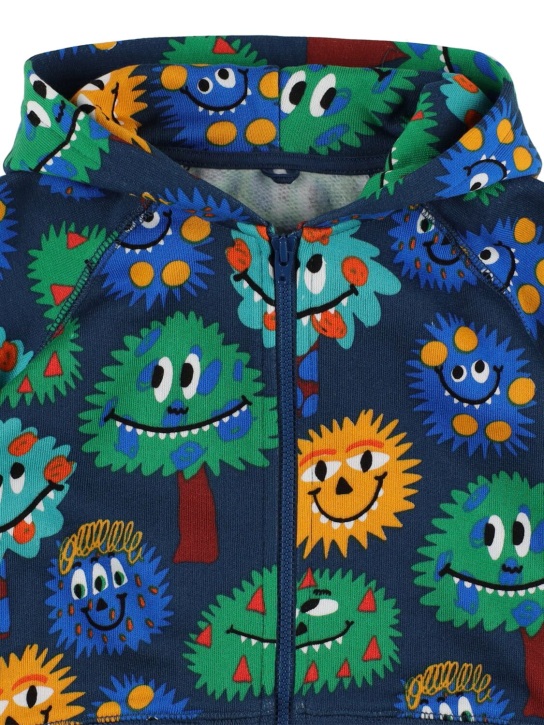Stella Mccartney Kids: Organic cotton sweatshirt & sweatpants - Multicolor - kids-boys_1 | Luisa Via Roma