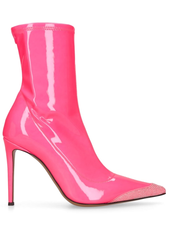 Alexandre Vauthier: Botines de piel sintética 105mm - Hot Pink - women_0 | Luisa Via Roma