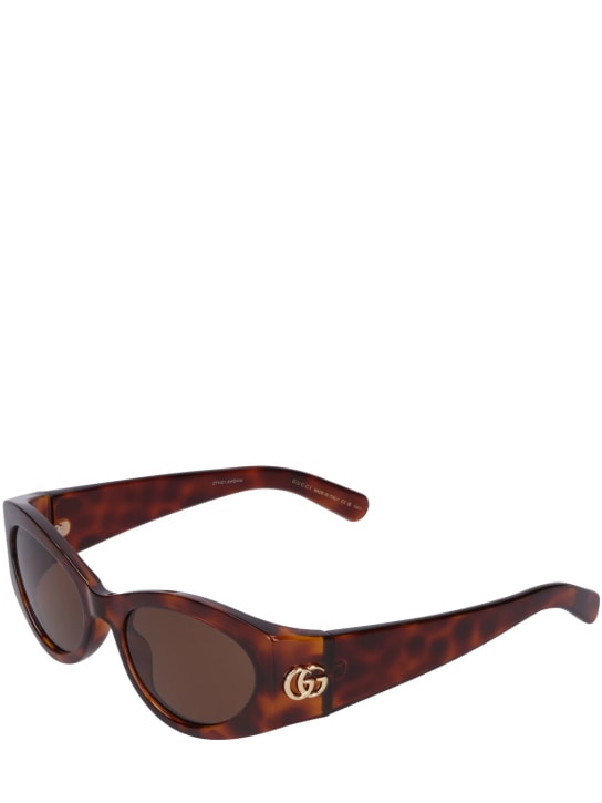 Gucci: GG1401S Cat-eye acetate sunglasses - Havana - women_1 | Luisa Via Roma