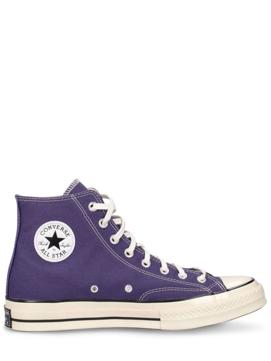 Converse: Sneakers altas Chuck 70 - Purple/Egret - men_0 | Luisa Via Roma