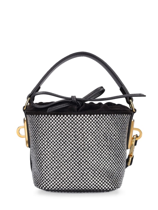 Alexandre Vauthier: Mini strass top handle bag - Kristallen - women_0 | Luisa Via Roma