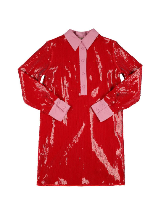 N°21: Robe courte - Rouge - kids-girls_0 | Luisa Via Roma