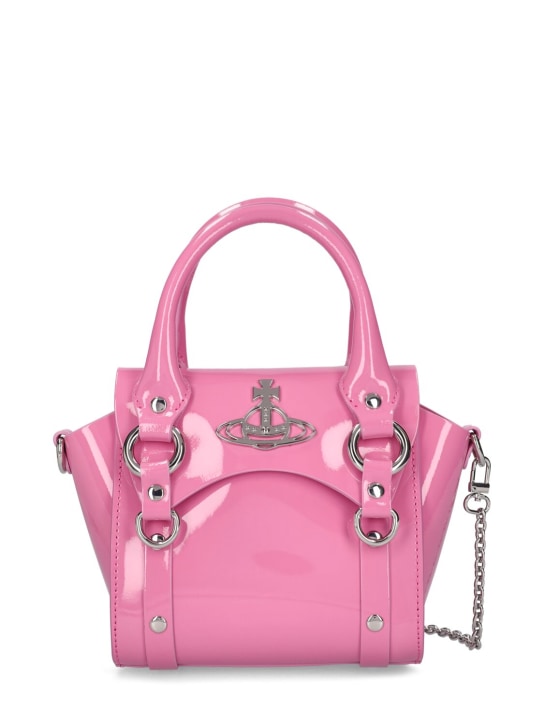 Vivienne Westwood: Mini Betty handbag w/ chain - Pink - women_0 | Luisa Via Roma