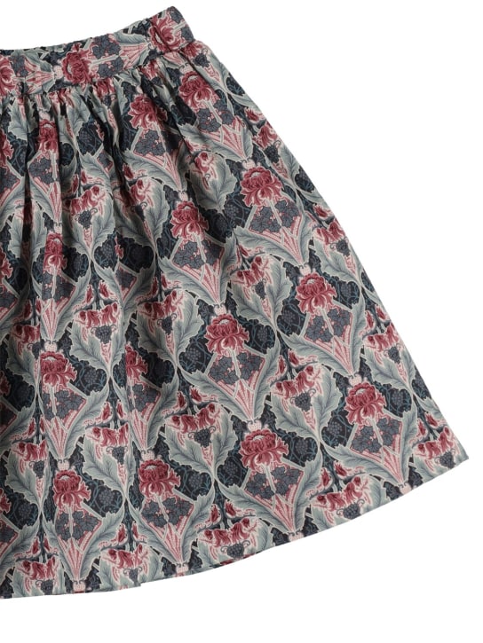 Bonpoint: Calipso printed cotton skirt - Multicolor - kids-girls_1 | Luisa Via Roma