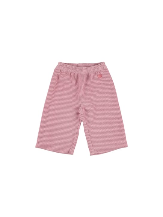 Monnalisa: Corduroy pants - Pink - kids-girls_0 | Luisa Via Roma