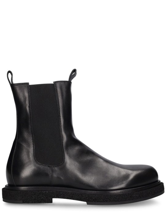 Officine Creative: Tonal leather Chelsea boots - men_0 | Luisa Via Roma