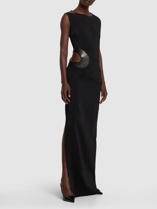 Tom Ford: Cady long dress - Black - women_1 | Luisa Via Roma