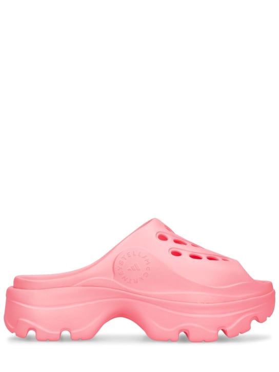 adidas By Stella McCartney: Clog sandals - Pink - women_0 | Luisa Via Roma