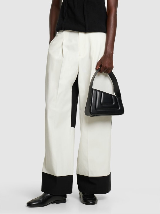 Destree: Small Albert leather shoulder bag - Black - women_1 | Luisa Via Roma