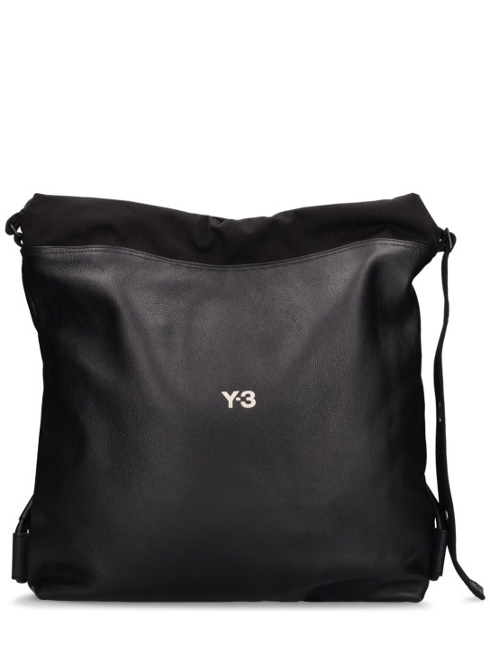 Y-3: Lux Gym bag - women_0 | Luisa Via Roma