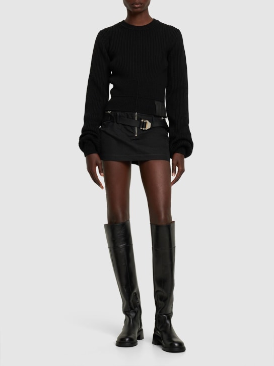 Marc Jacobs: Femme crewneck sweater - Black - women_1 | Luisa Via Roma