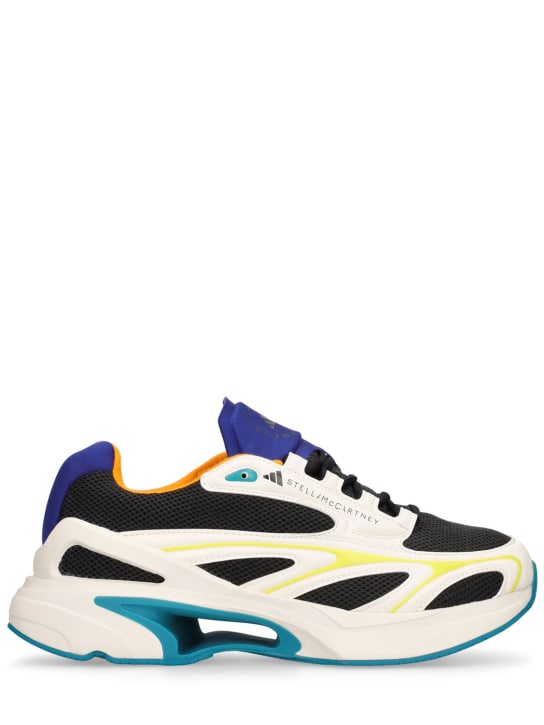 adidas By Stella McCartney: Sportswear 2000 sneakers - White/Blue - women_0 | Luisa Via Roma