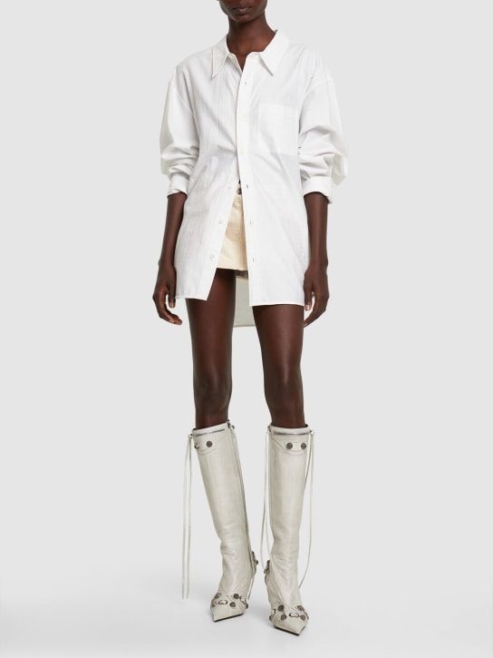 Marc Jacobs: Big shirt - White - women_1 | Luisa Via Roma