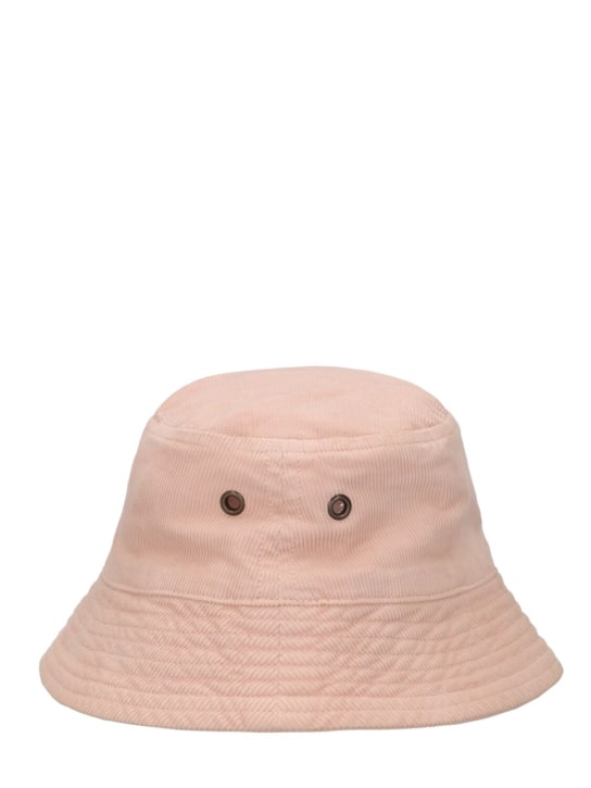 Bonpoint: Bob Theana stretch cotton bucket hat - Pink - kids-girls_0 | Luisa Via Roma