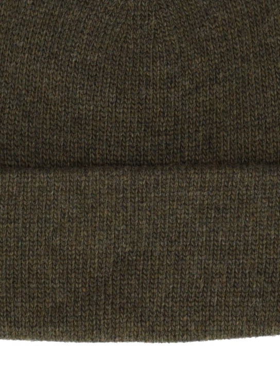 Annagreta: Viola wool hat - Dark Green - men_1 | Luisa Via Roma