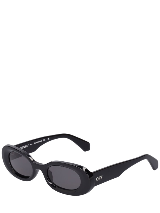 Off-White: Amalfi acetate sunglasses - Schwarz - women_1 | Luisa Via Roma