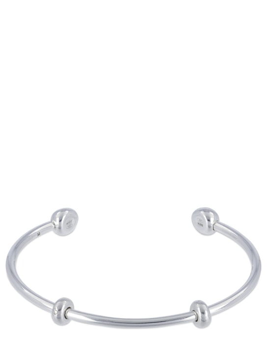 DoDo: Sterling silver Pepita cuff bracelet - Silver - women_0 | Luisa Via Roma