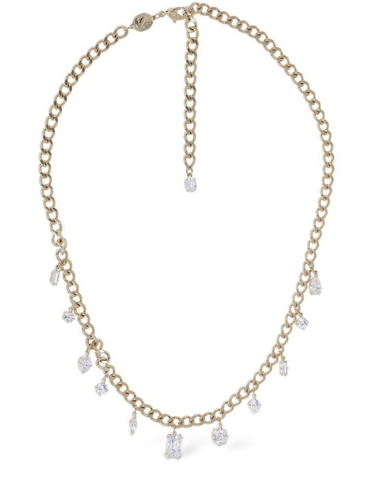 SWAROVSKI: Dextera all around Swarovski necklace - Gold/Crystal - women_0 | Luisa Via Roma