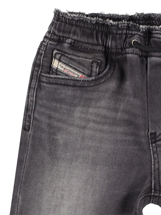 Diesel Kids: Jeans de denim de algodón stretch - Denim - kids-girls_1 | Luisa Via Roma