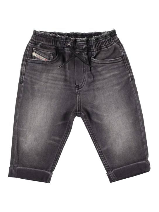 Diesel Kids: Jeans de denim de algodón stretch - Denim - kids-boys_0 | Luisa Via Roma
