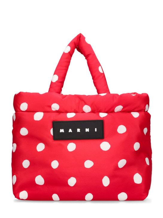 Marni: Ew dots printed tote bag - women_0 | Luisa Via Roma