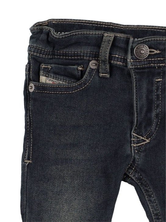 Diesel Kids: Jeans de denim de algodón stretch - Denim - kids-boys_1 | Luisa Via Roma