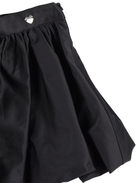 Monnalisa: Tech skirt - Black - kids-girls_1 | Luisa Via Roma