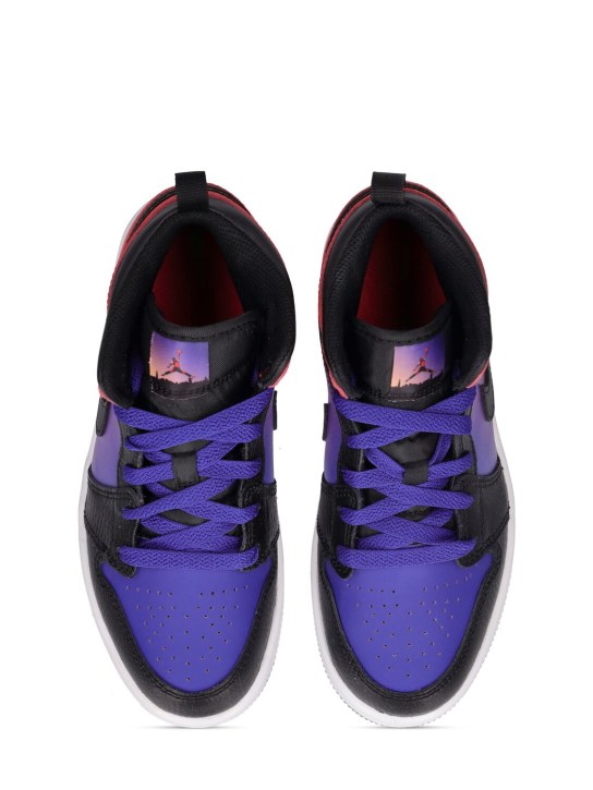 Nike: Sneakers Jordan 1 Mid - Concord/Black - kids-girls_1 | Luisa Via Roma