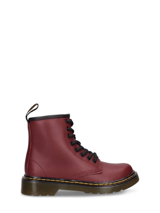Dr.Martens: 1460 Leather boots - Bordeaux - kids-boys_0 | Luisa Via Roma