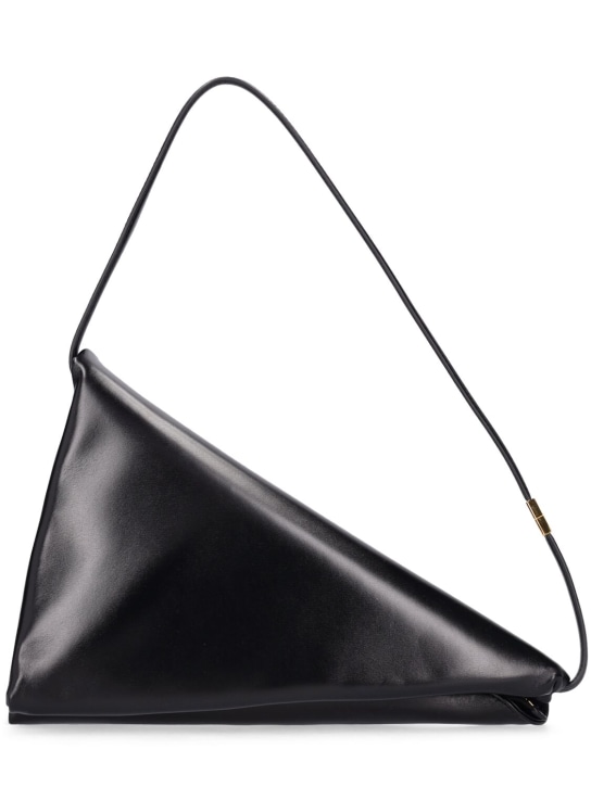 Marni: Prisma Triangle leather shoulder bag - women_0 | Luisa Via Roma