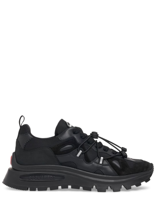 Dsquared2: D2 Run sneakers - Black - men_0 | Luisa Via Roma