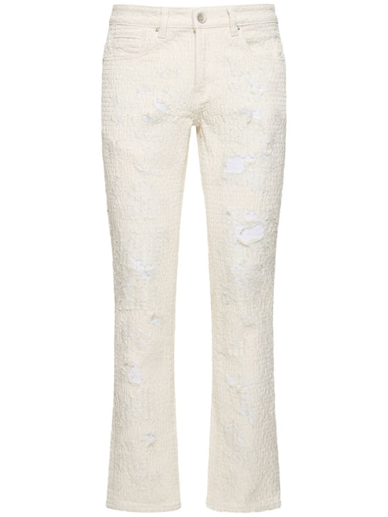 Embellish: Gerard Boro denim jeans - White - men_0 | Luisa Via Roma