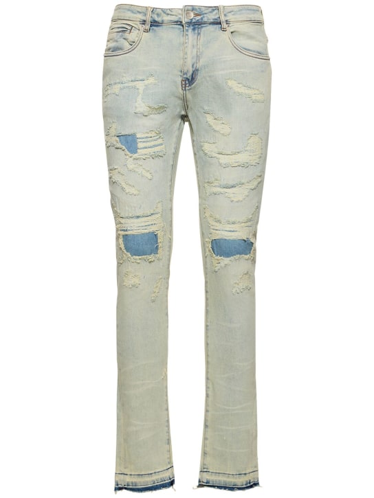 Embellish: Jeans de denim - Azul/Multicolor - men_0 | Luisa Via Roma
