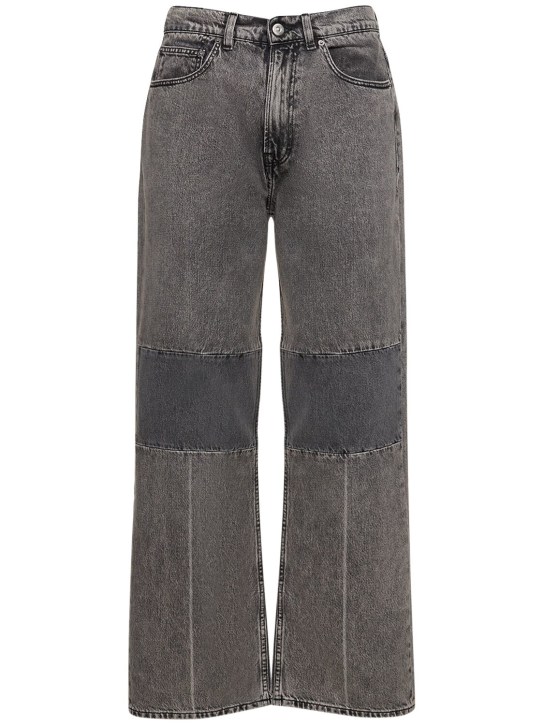 Our Legacy: Jeans de algodón 25,5cm - Negro Lavado - men_0 | Luisa Via Roma