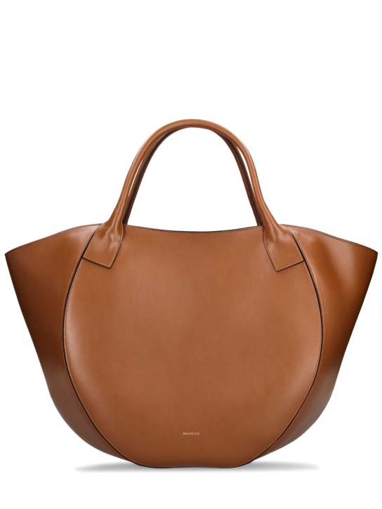 Wandler: Mia leather tote bag - women_0 | Luisa Via Roma
