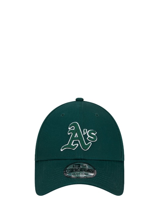 New Era: 9Forty New Traditions hat - Green/White - men_0 | Luisa Via Roma