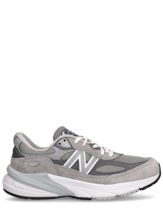 New Balance: 990 V6 Made in USA sneakers - Cool Grey - men_0 | Luisa Via Roma