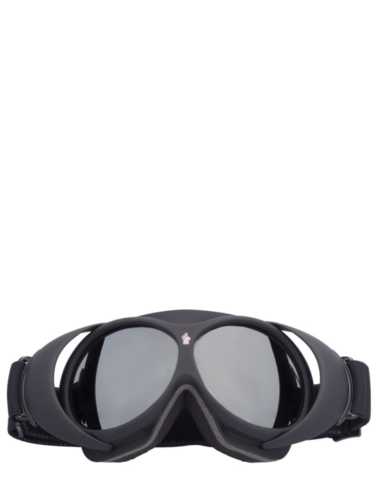 Moncler: 滑雪护目镜 - 黑色 - men_1 | Luisa Via Roma