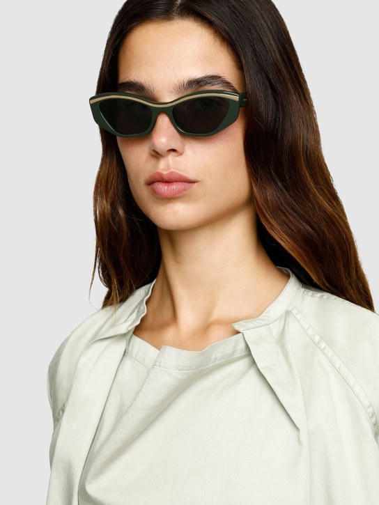 Zimmermann: Gafas de sol cat eye de acetato - Caqui - women_1 | Luisa Via Roma
