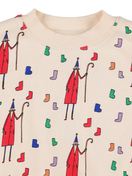 Jellymallow: Printed cotton sweatshirt - Multicolor - kids-girls_1 | Luisa Via Roma